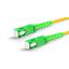 Patch cord SC/APC-SC/APC, singlemode, simplex, 3m - 1