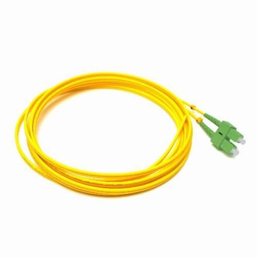 Pigtail duplex SC/APC 2.0mm LSZH jacket 20m